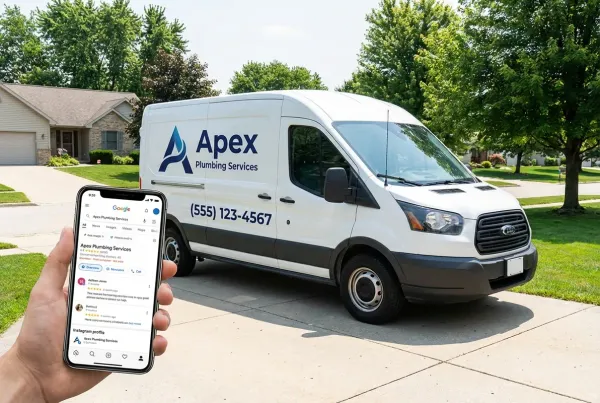 plumber marketing across digital and local channels