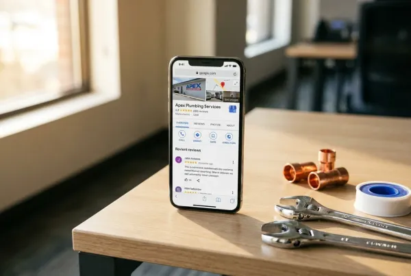 plumber seo results on Google Business Profile