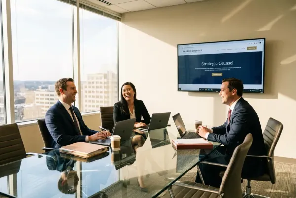 small law firm website design for growing legal practice