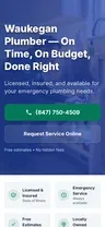 Waukegan Plumber Pros - mobile view