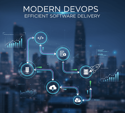 Professional cloud infrastructure and deployment monitoring setup showing modern DevOps operations at Claremont Software offices