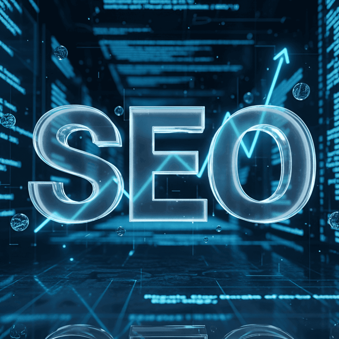 SEO Services - Search engine optimization dashboard showing analytics and performance metrics