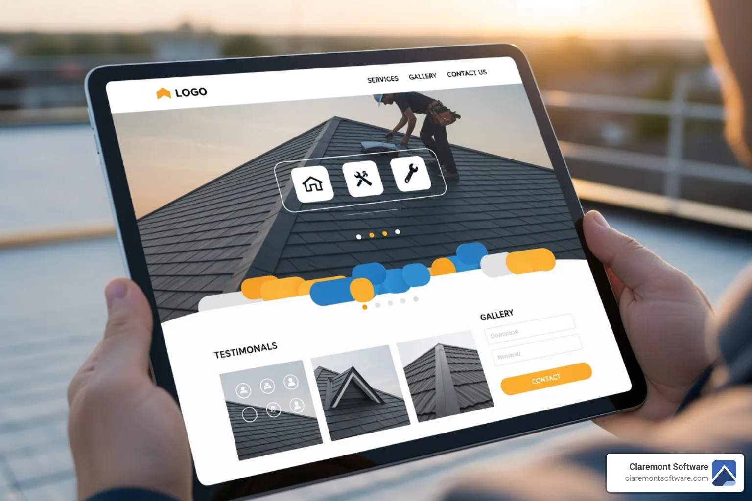 A roofer's blog page displaying various articles on roof maintenance tips, storm damage repair guides, and answers to common homeowner questions, with clear categories and engaging thumbnails. - websites for roofers A roofer's blog page displaying various articles on roof maintenance tips, storm damage repair guides, and answers to common homeowner questions, with clear categories and engaging thumbnails. - websites for roofers
