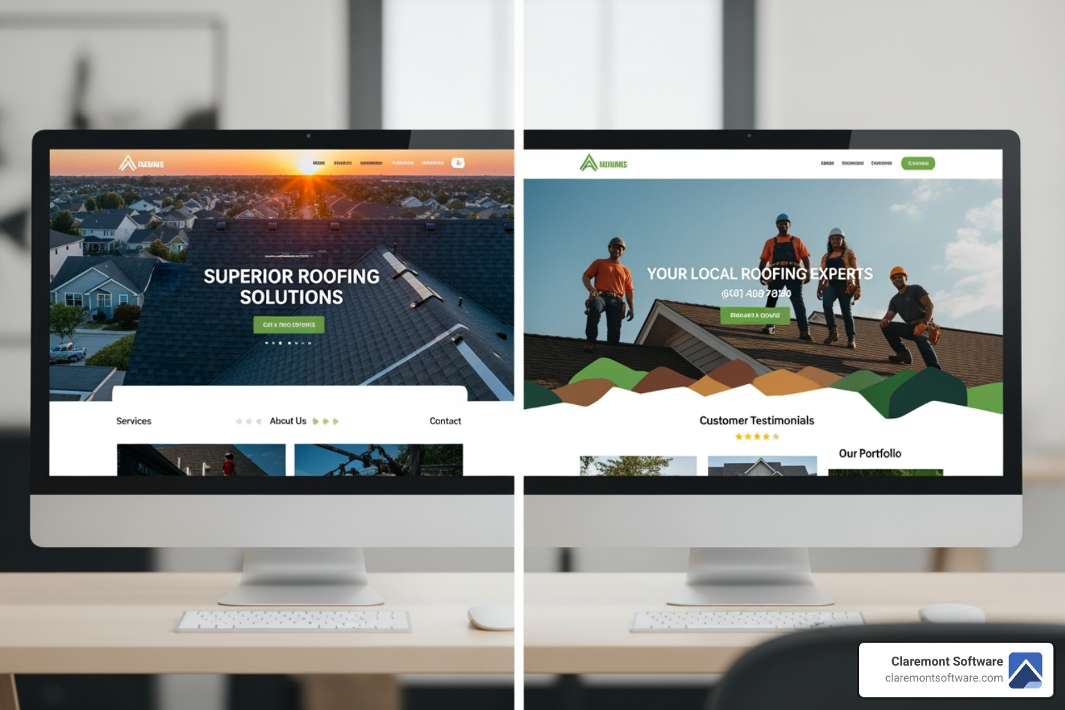 roofing contractor website - best roofing contractor websites