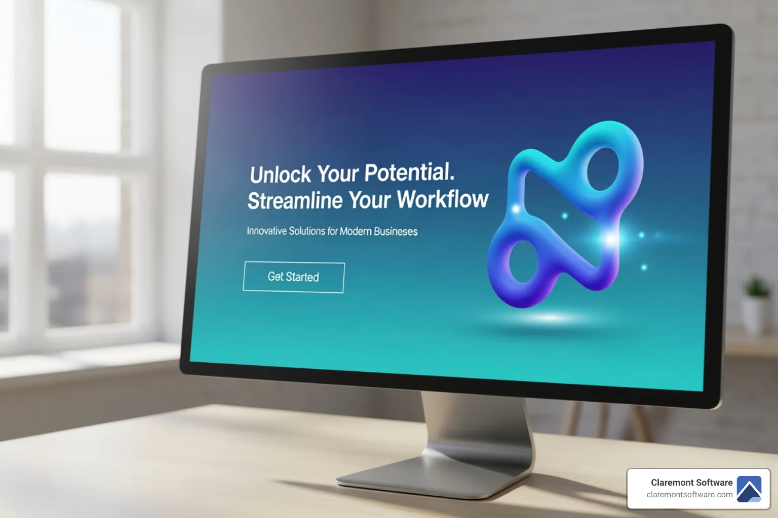 A clear and compelling startup homepage hero section. - Startup website development A clear and compelling startup homepage hero section. - Startup website development