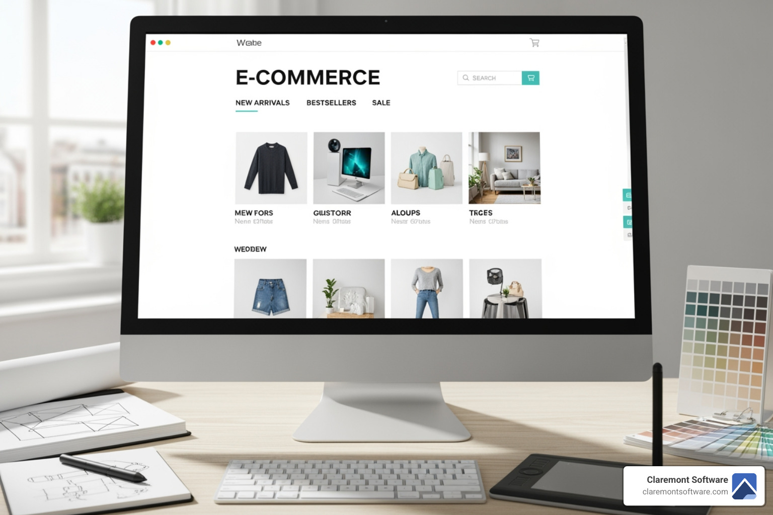Trust signals like SSL certificates and customer review snippets on a product page - ecommerce website design services